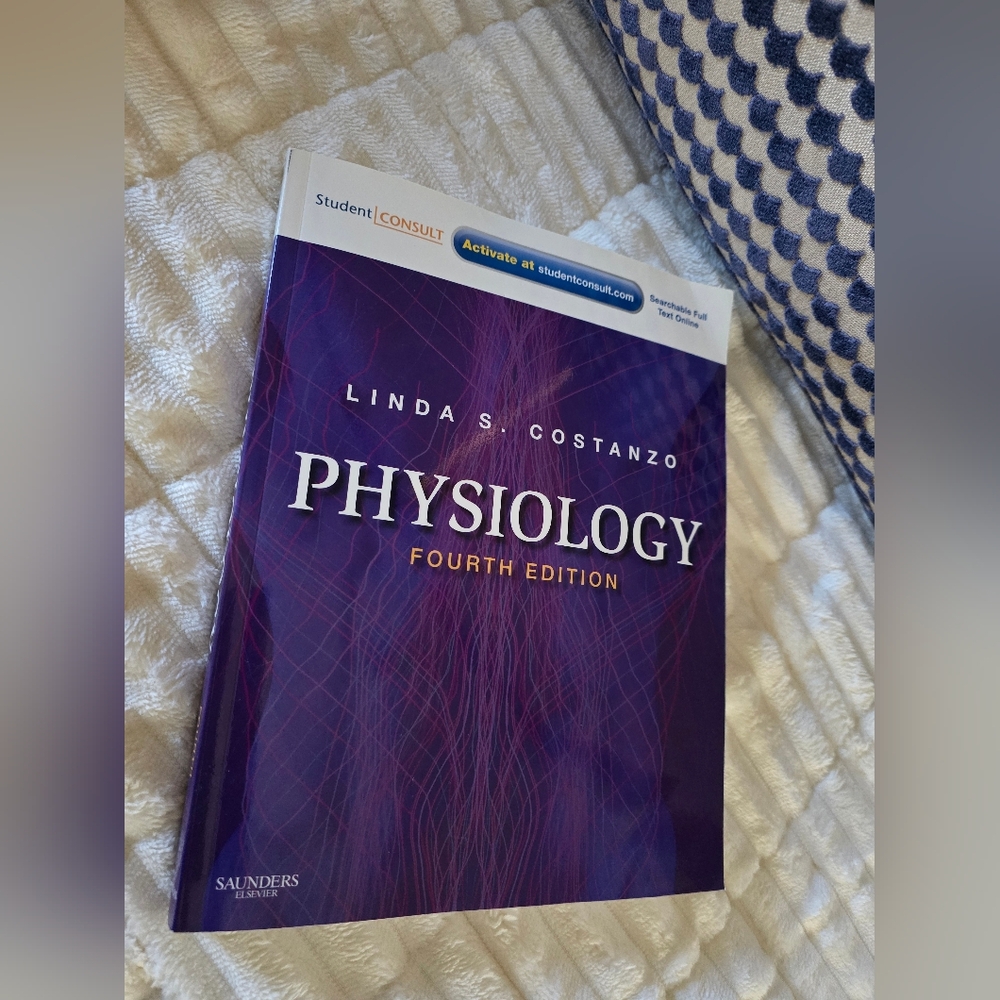 Physiology Fourth Edition Paperback Textbook Linda S. Costanzo.
